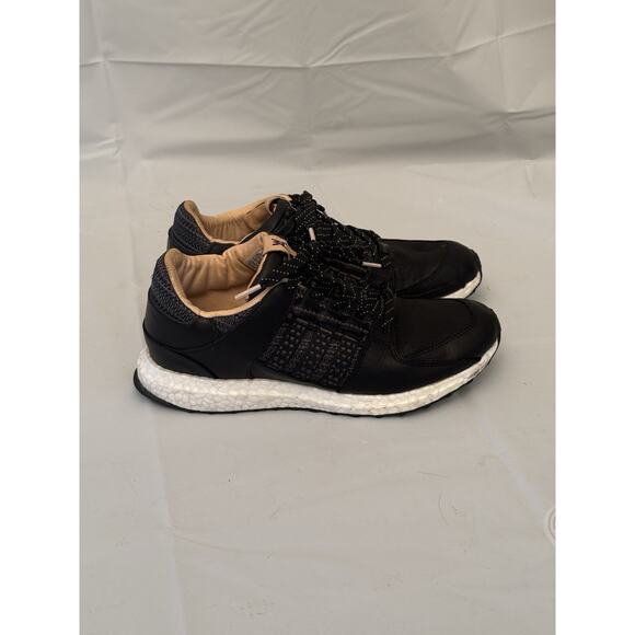 Adidas EQT Equipment Support 93/16 AV Black Leather CP9639 Mens Sneakers 8.5 - Picture 1 of 11